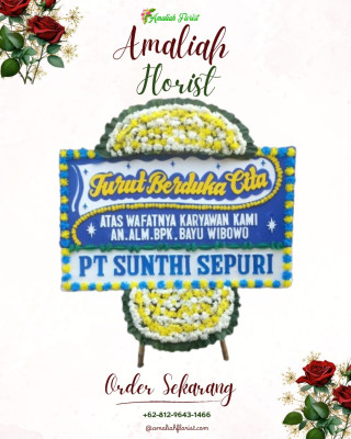 Papan Bunga Duka di Parak Gadang Timur