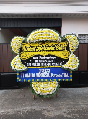 Papan Bunga Duka di Parak Gadang Timur